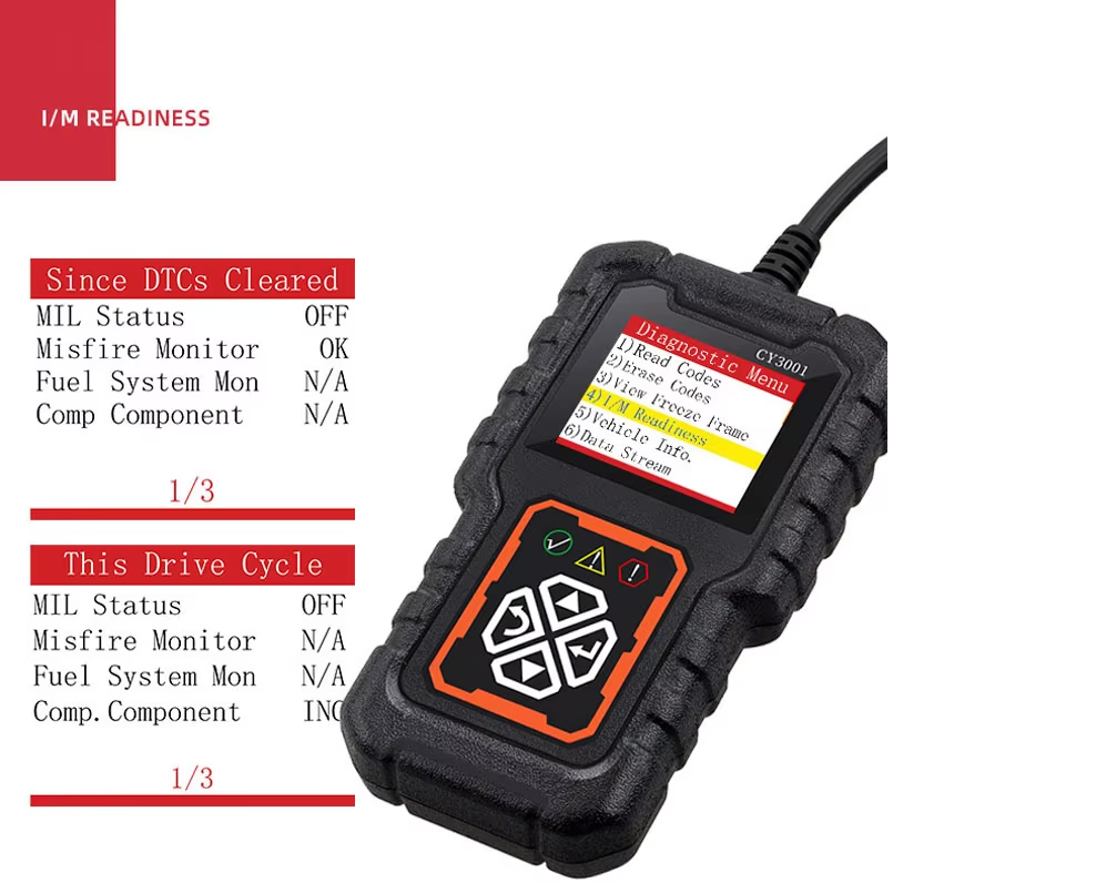 OBD2 Reader - Automotive Fault Detection Device Cy3001