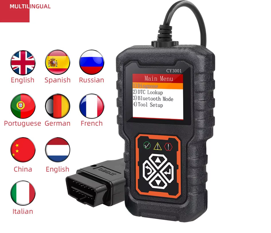 OBD2 Reader - Automotive Fault Detection Device Cy3001