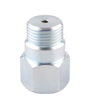 2pcs Extended O2 Sensor Spacer – M18 × 1.5, 34 mm Length, Straight (No Catalytic Core)