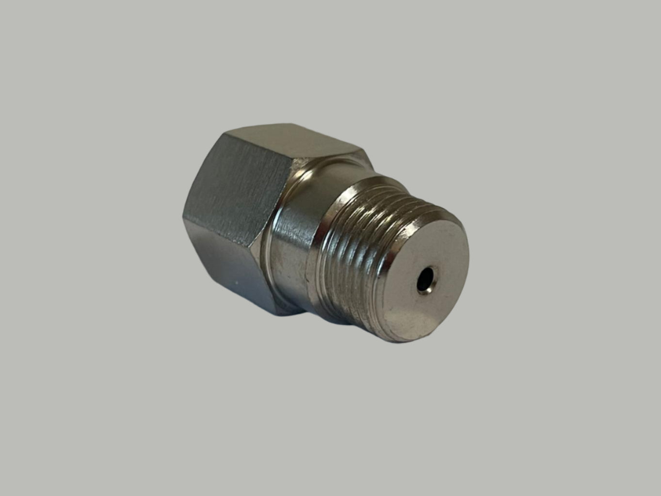2pcs Extended O2 Sensor Spacer – M18 × 1.5, 34 mm Length, Straight (No Catalytic Core)