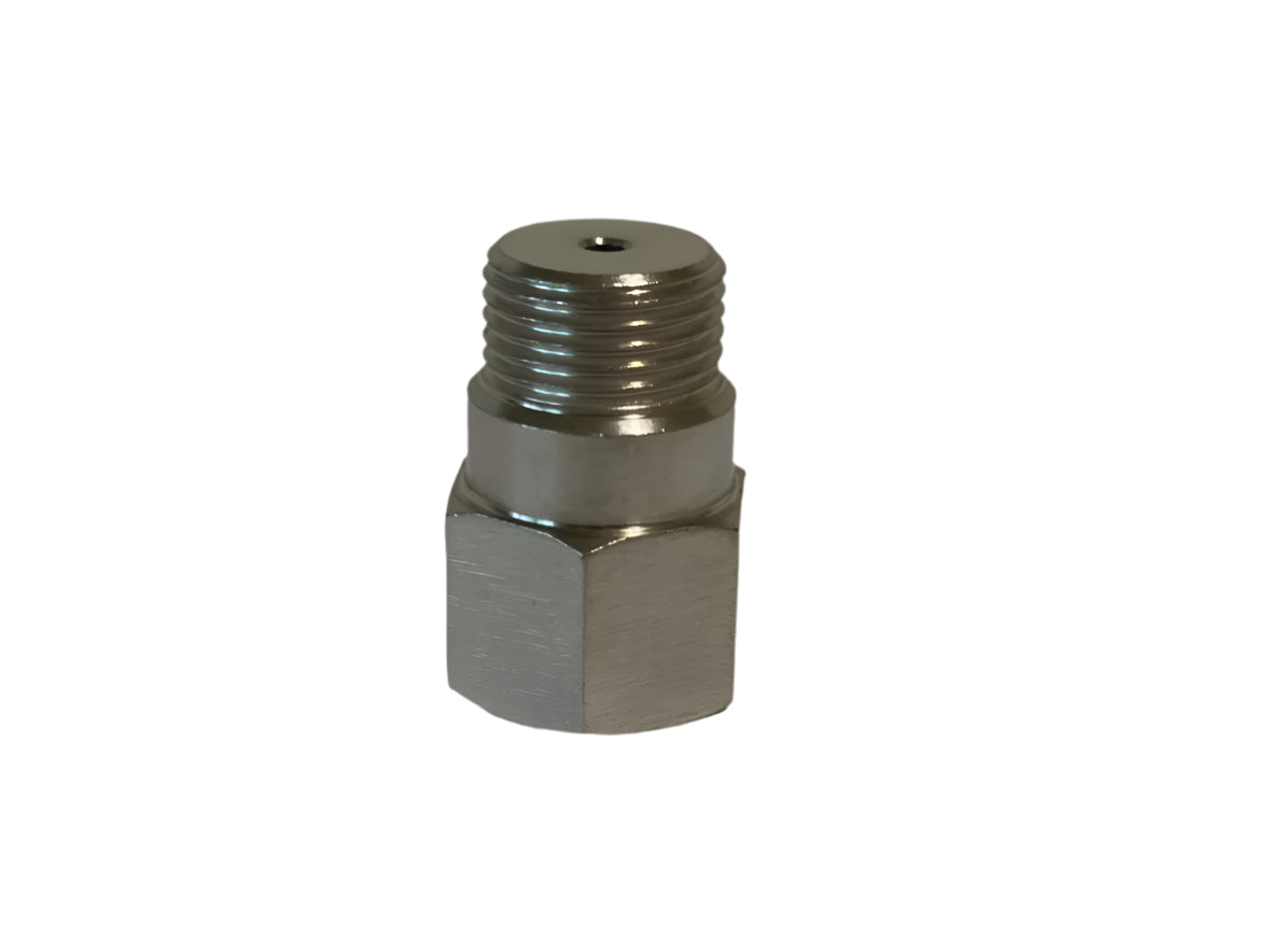 2pcs Extended O2 Sensor Spacer – M18 × 1.5, 34 mm Length, Straight (No Catalytic Core)