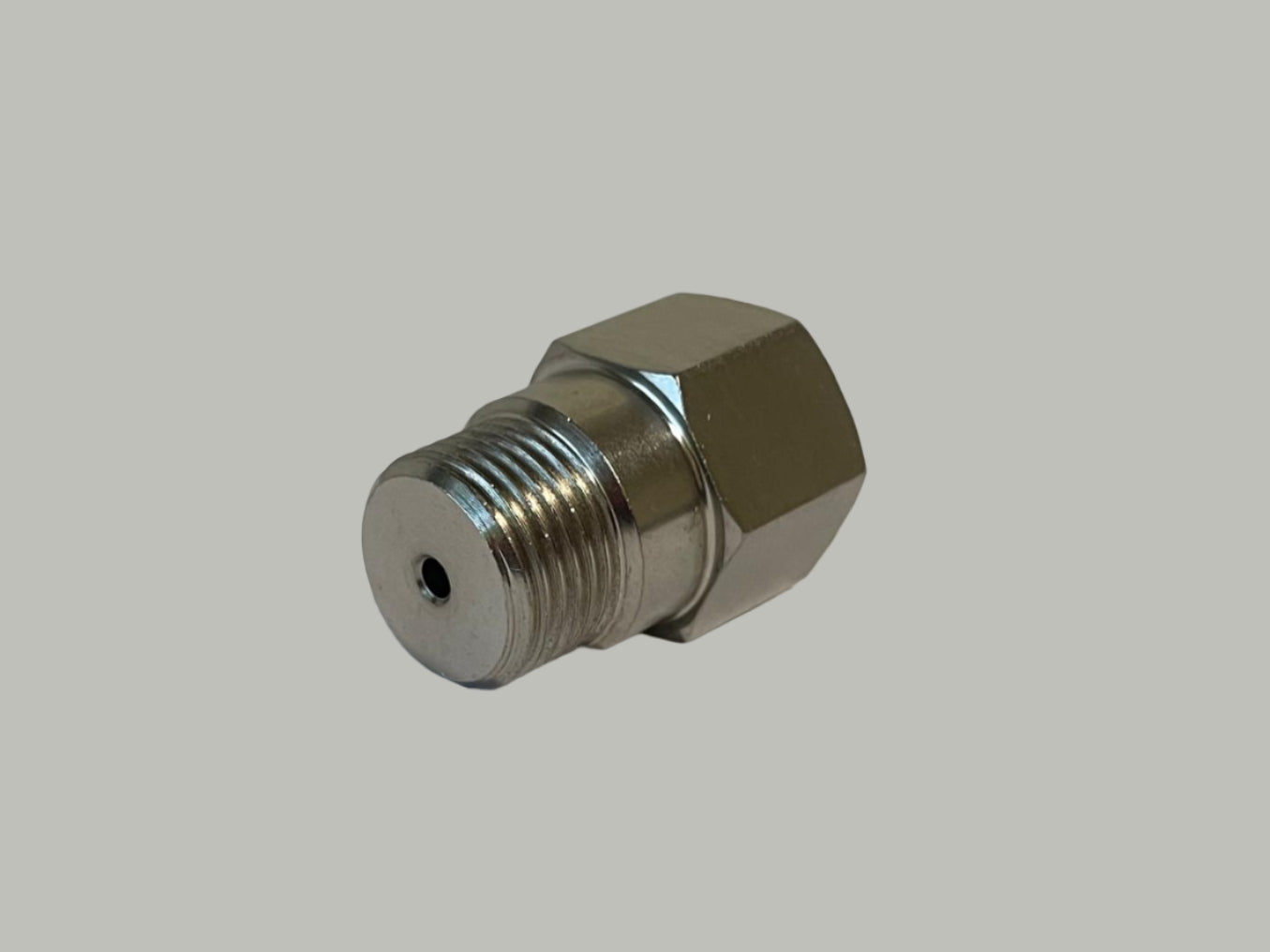 2pcs Extended O2 Sensor Spacer – M18 × 1.5, 34 mm Length, Straight (No Catalytic Core)