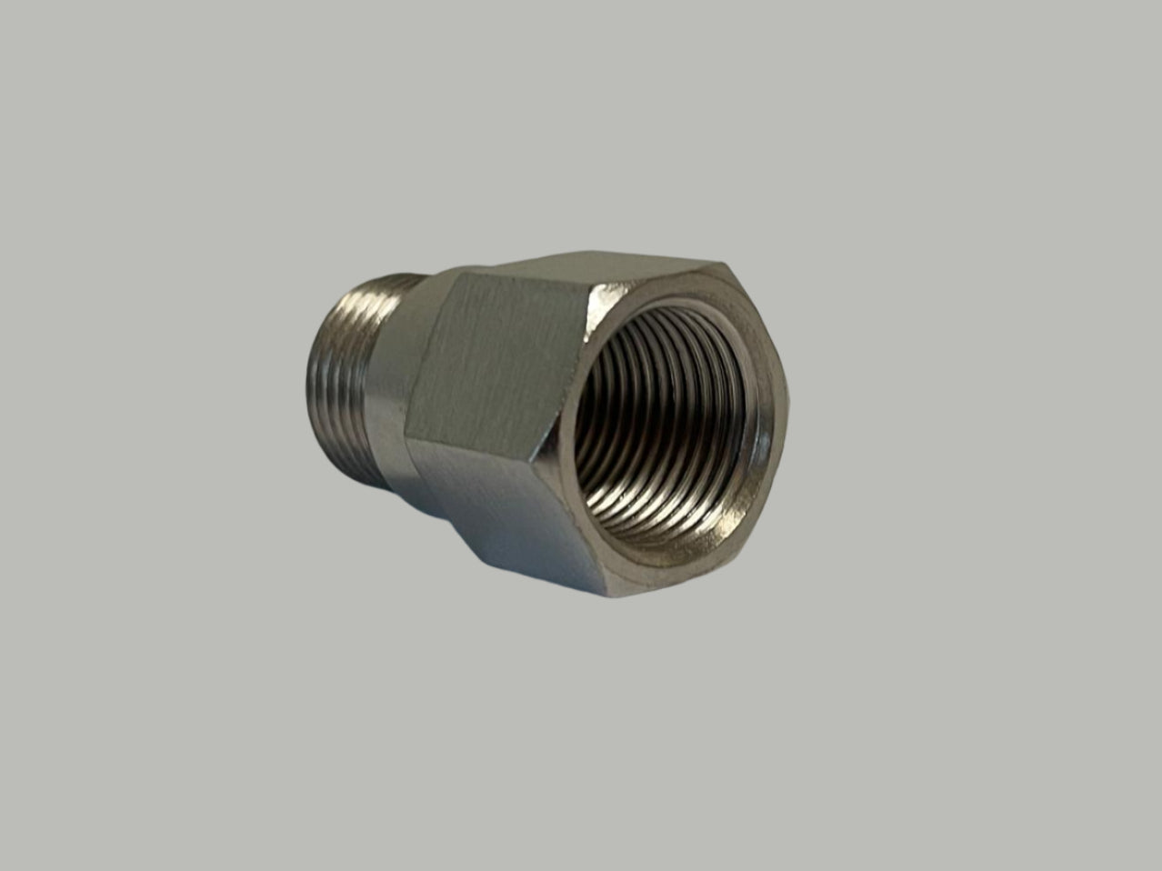 2pcs Extended O2 Sensor Spacer – M18 × 1.5, 34 mm Length, Straight (No Catalytic Core)