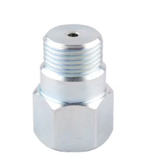 2pcs Extended O2 Sensor Spacer – M18 × 1.5, 34 mm Length, Straight (No Catalytic Core)