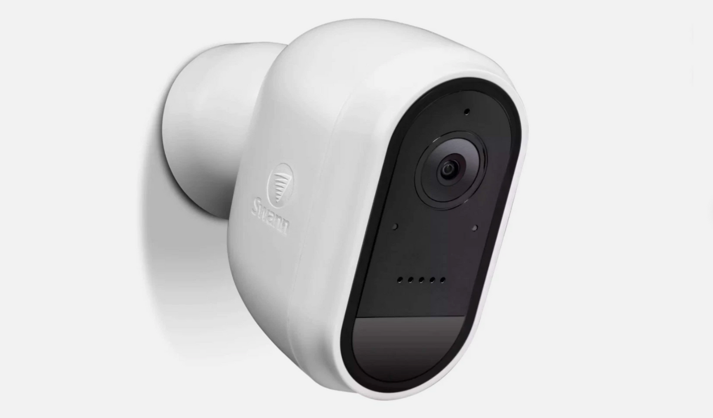 Swann Wire-Free 1080p HD Smart Security Camera System 5-Pack | Alexa & Google Assistant | Factory Sealed