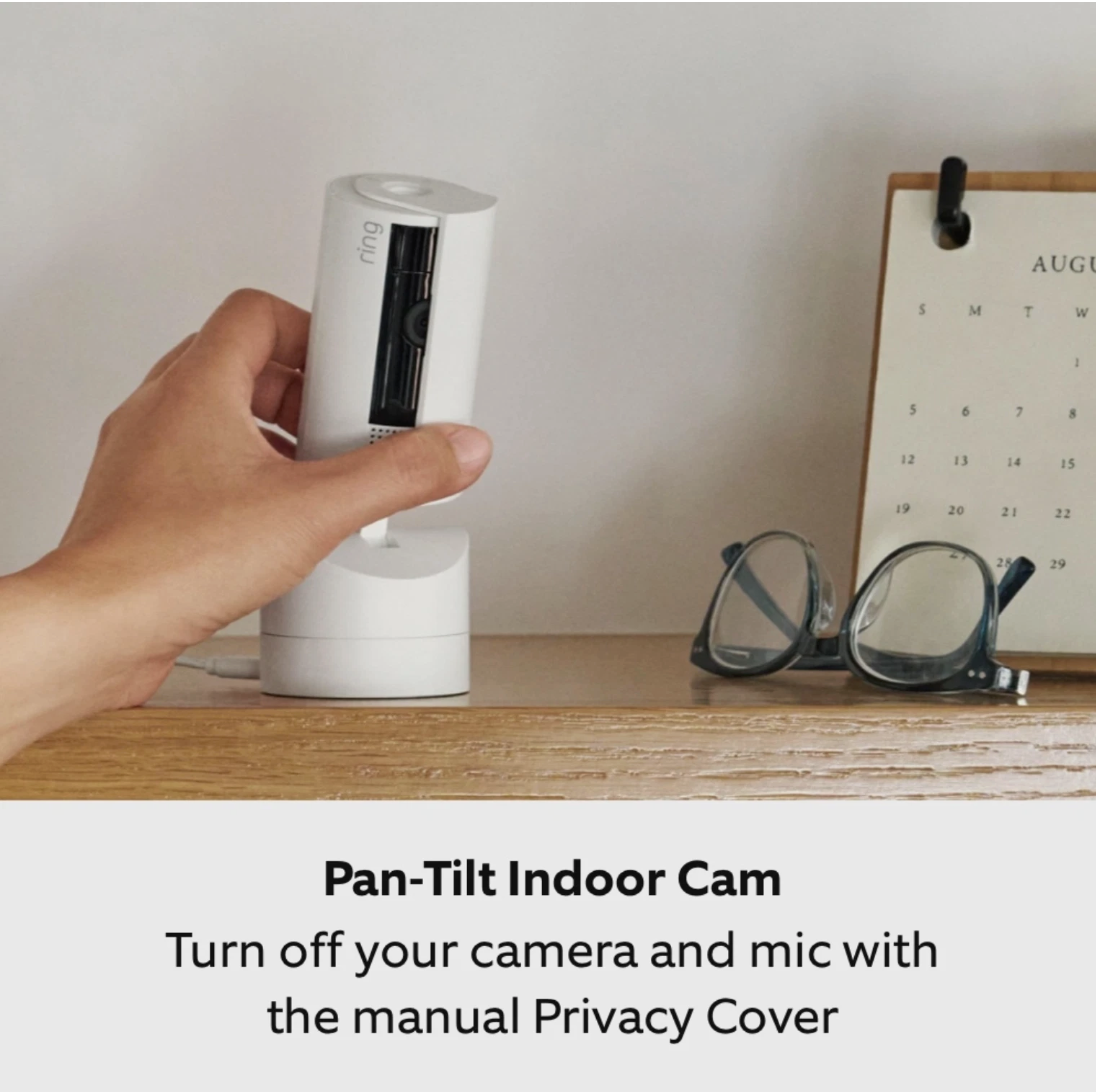 Ring Whole Home Security Kit – Battery Video Doorbell, Outdoor Cam Plus & Pan-Tilt Indoor Cam | WiFi Smart Home System | New