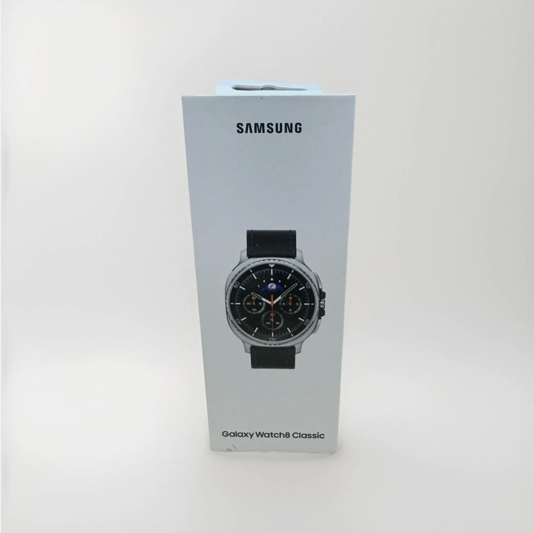 Samsung Galaxy Watch8 Classic 46mm Bluetooth Smartwatch – Black | SM-L500N | 64GB | New (2025)