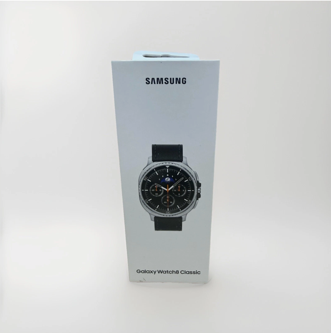 Samsung Galaxy Watch8 Classic 46mm Bluetooth Smartwatch – Black | SM-L500N | 64GB | New (2025)