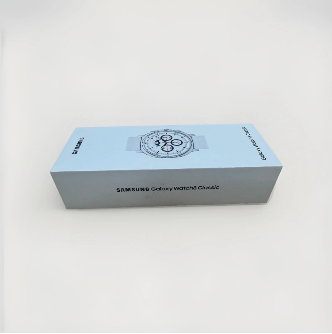 Samsung Galaxy Watch8 Classic 46mm LTE Smartwatch – White | SM-L505UZWAXAA | New (2025)
