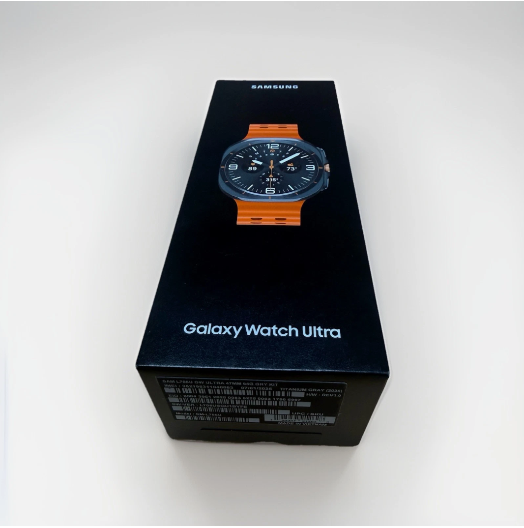 Samsung Galaxy Watch Ultra 47mm LTE Titanium Gray 64GB SM-L705U NEW Sealed