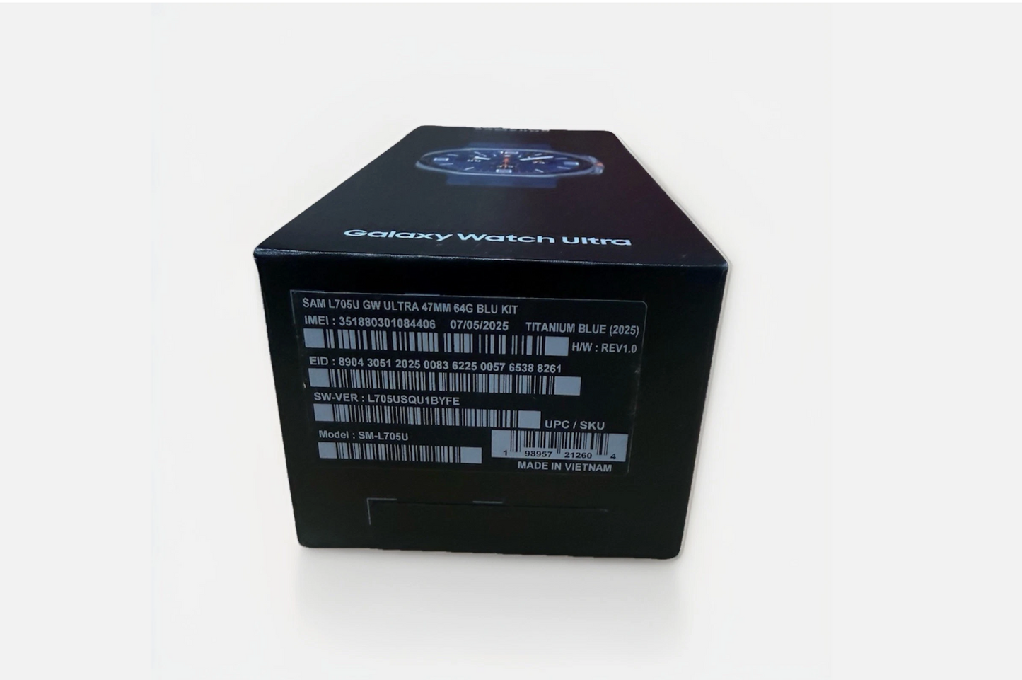 Samsung Galaxy Watch Ultra 47mm LTE Smartwatch – Titanium Blue (2025) | 64GB | Brand New