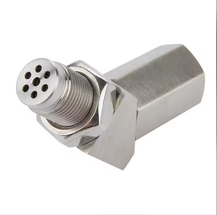 45° O2 Sensor Spacer Adapter with Mini Catalytic Converter – M18×1.5 | P0420 P0430 CEL Solution