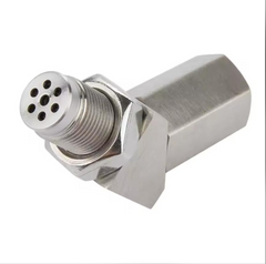 O2 Oxygen Sensor Adapter/Spacer, Thread size M18 x1.5 with filter(mini catalizator) - 45 degree