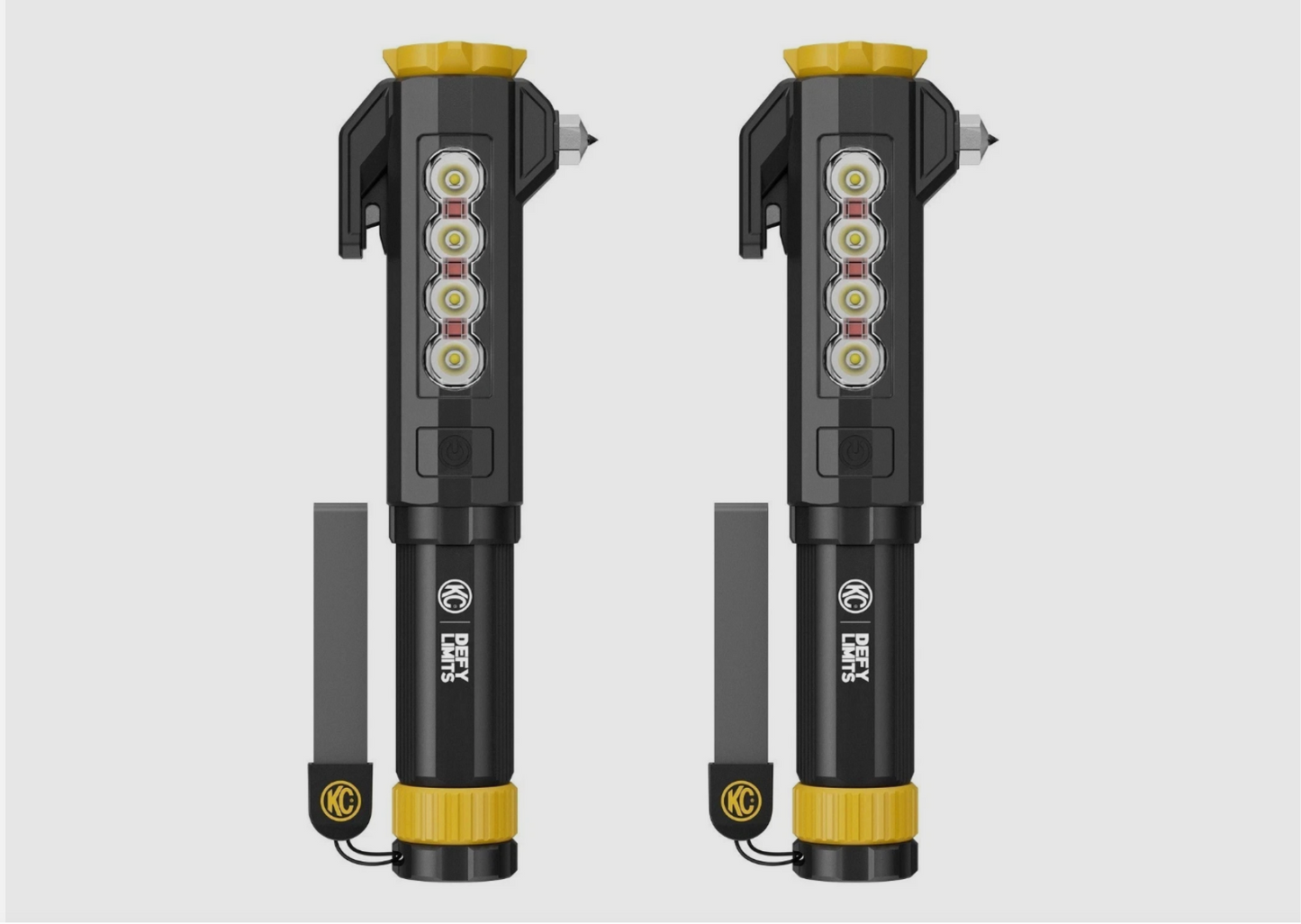 Rechargeable Emergency Auto Light 2-Pack – 1000 Lumens Magnetic LED Flashlight for Car, Garage & Roadside Use