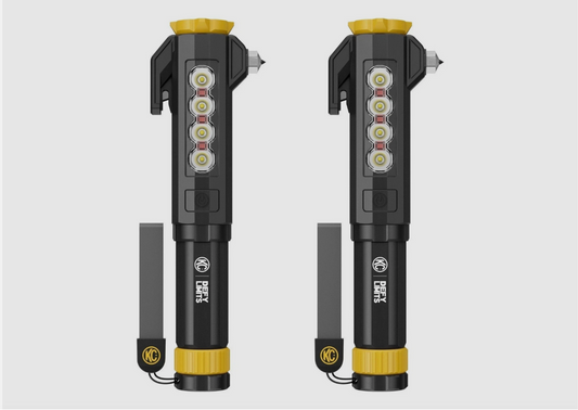 Rechargeable Emergency Auto Light 2-Pack – 1000 Lumens Magnetic LED Flashlight for Car, Garage & Roadside Use