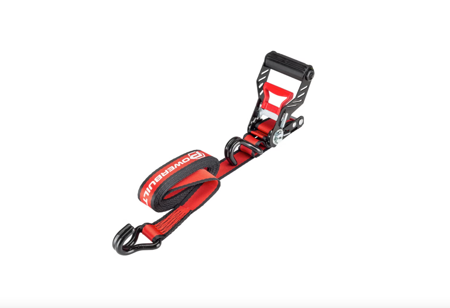 Powerbuilt Heavy-Duty Ratchet Tie-Down Straps 4-Pack – 1.5” x 16’ | 3,300 lb Break Strength