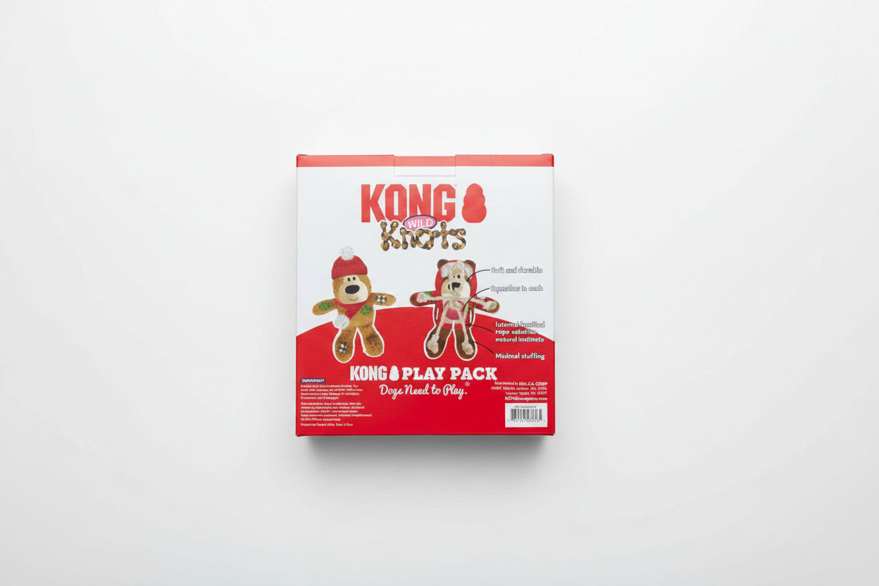 KONG Wild Knots Dog Toy 2-Pack | Brand New