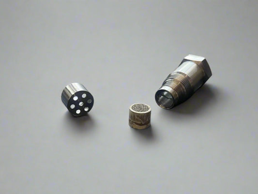 O2 Oxygen Sensor Adapter/Spacer, Thread size M18 x1.5 with Mini Catalytic Converter-46mm