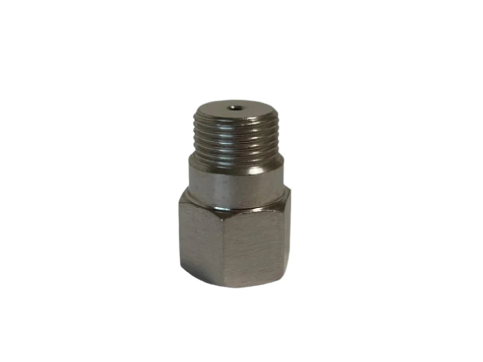 2pcs Extended O2 Sensor Spacer – M18 × 1.5, 34 mm Length, Straight (No Catalytic Core)